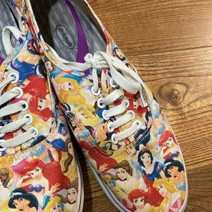 Limited Edition Disney Princess Vans - 8.5